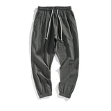 FGKKS New Men Solid Color Harem Pants Fashion Brand Male Harajuku Style Sweatpants Men's Cotton Comfortable Casual Pants