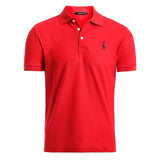 Polo Shirts for Men Brand Quality Polos Men Embroidery Polo Giraffe Shirt Men Casual Patchwork Male Tops Clothing Men