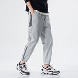 Men's Casual Pants 2020 Black Pencil Pants Elastic Waist Harem Joggers Ankle-length Male Trousers Sweatpants